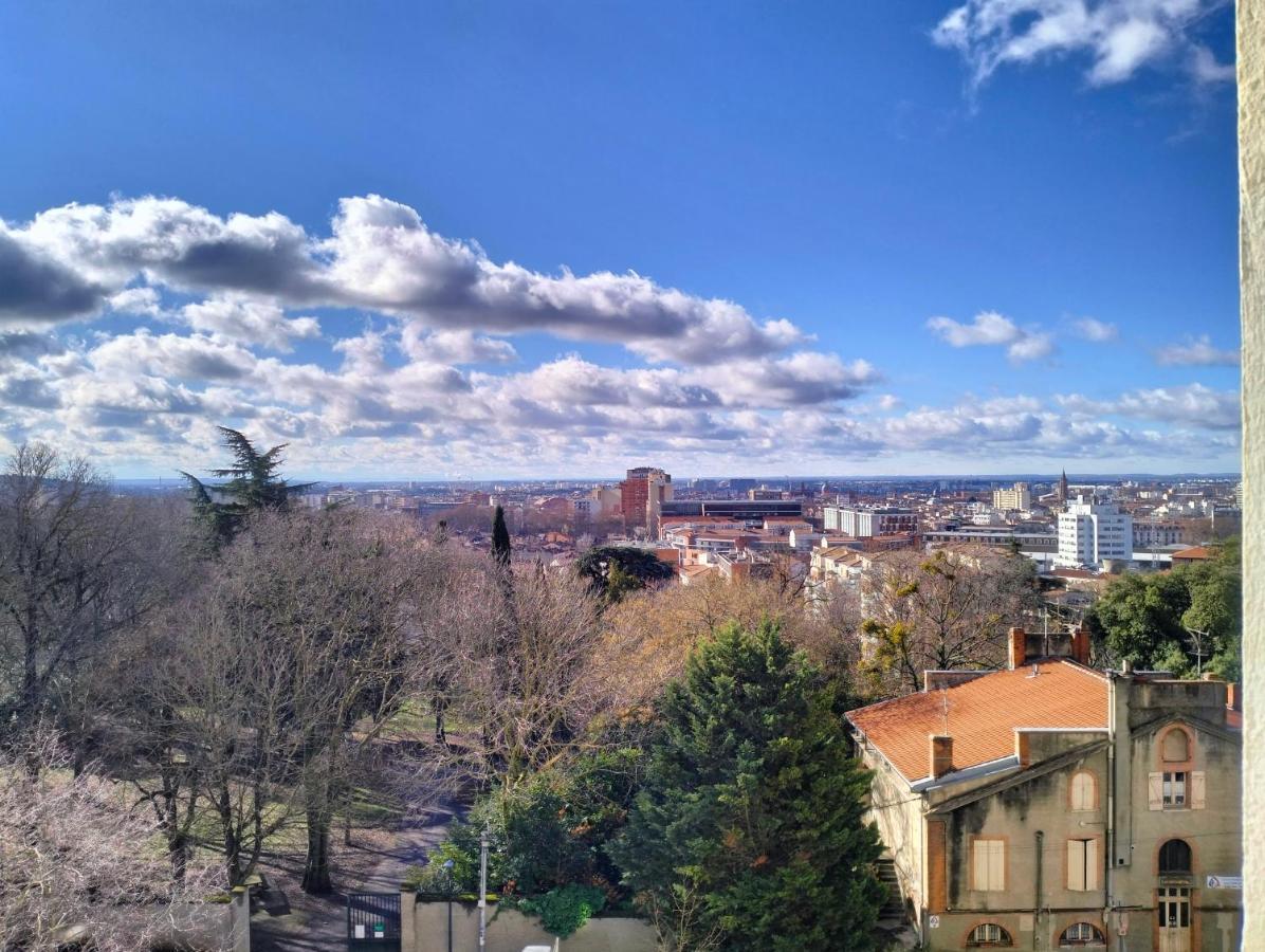Charmant Logement, Vue Sur Toulouse 1 Min Du Metro Exterior foto